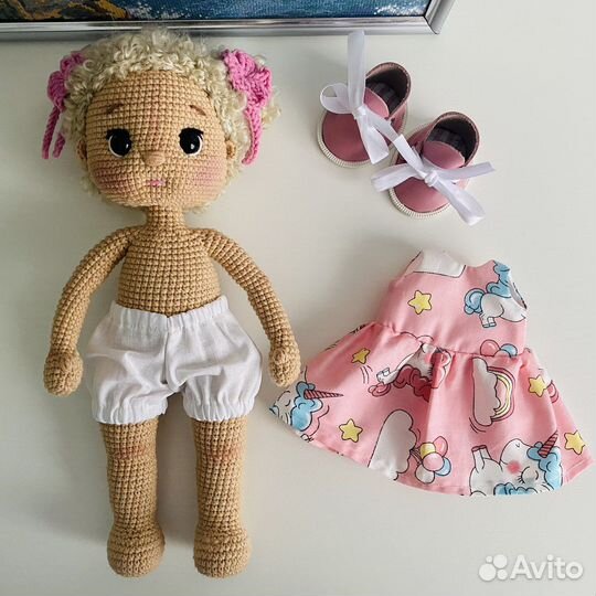 Кукла амигуруми ручная работа