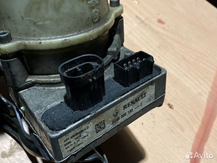 Насос эгур рено