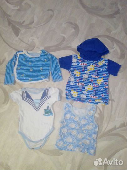 Детские вещи 0-3 мес пакетом