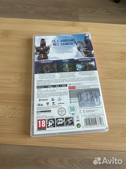 Nintendo switch Mortal Combat 1 диск/картридж