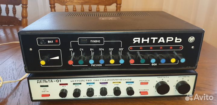 Янтарь СССР цветомузыка