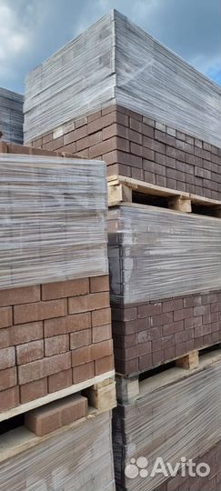 Брусчатка коричневая с гарантией