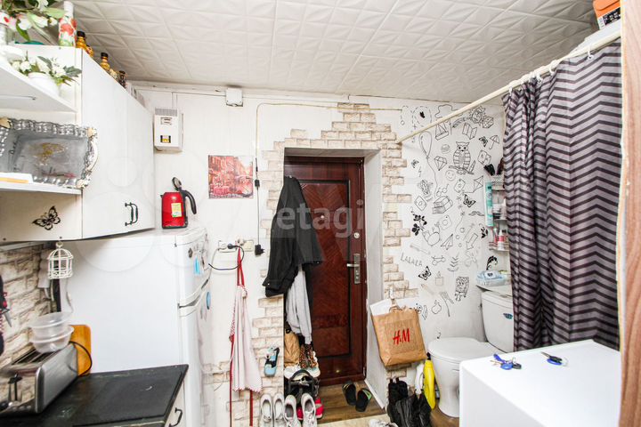 Комната 17,9 м² в 1-к., 4/5 эт.