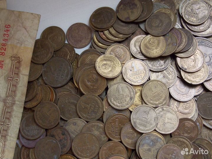 Бабушкина заначка из Советской мелочи