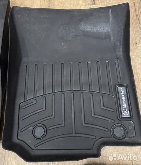 Коврики с бортами для Mercedes GL/GLS/GLE W166