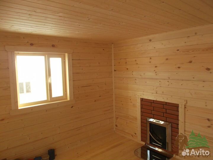 Баня из бруса 6x4м