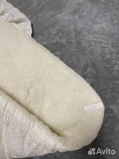 Конверт на выписку на овчине осень зима