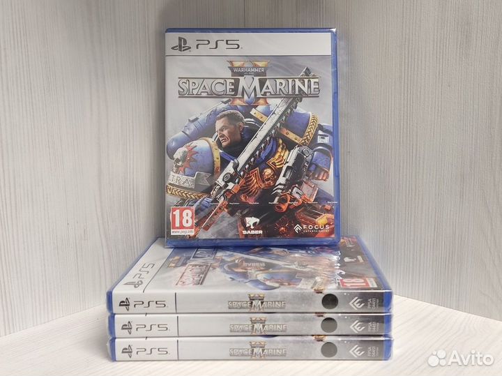 Warhammer 40.000: Space Marine 2 диски для PS5