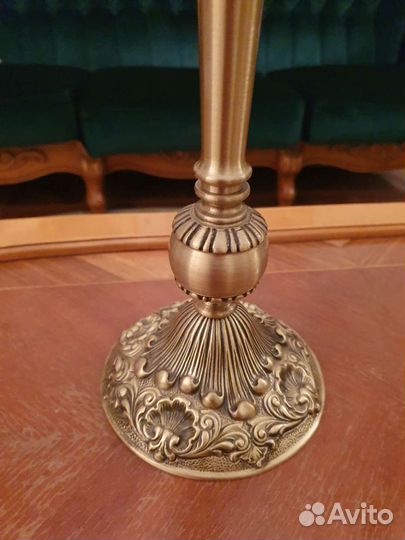 Подсвечники и канделябры лануть бронза