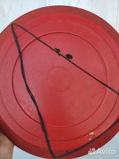 Блюдо поднос тарелка декоративная Хохлома