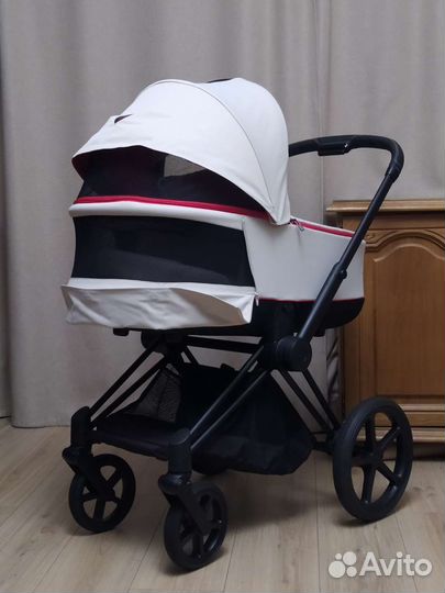 Коляска 2в1 Cybex Priam lll Ferrari silver