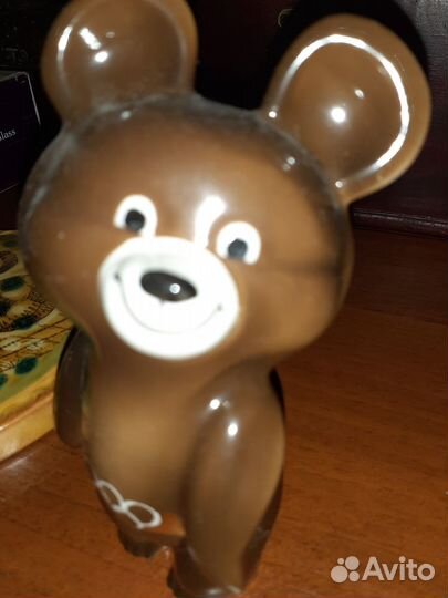 Настенная тарелка Мишка Олимпиада 80 СССР винтаж