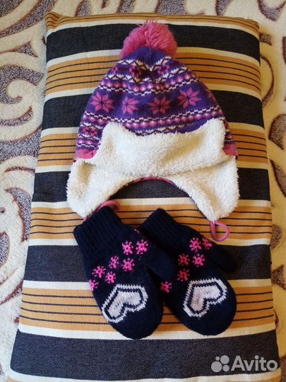 Зимний пуховик для девочки 104