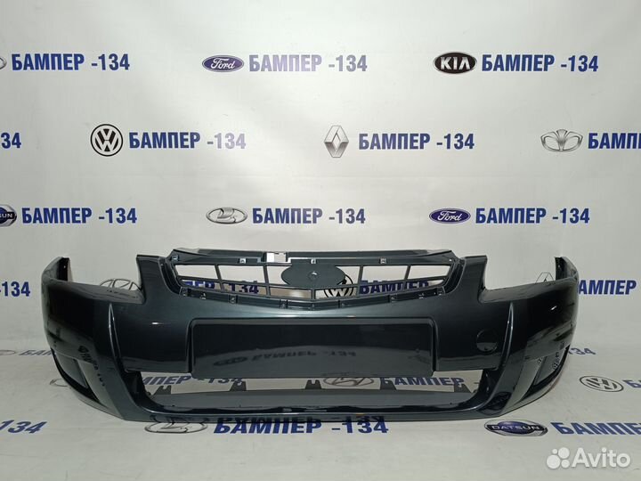 Бампер LADA priora 2 в цвет кузова Жимолость-627