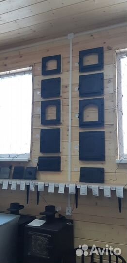 Чугунное литье, дверки и плиты для печей