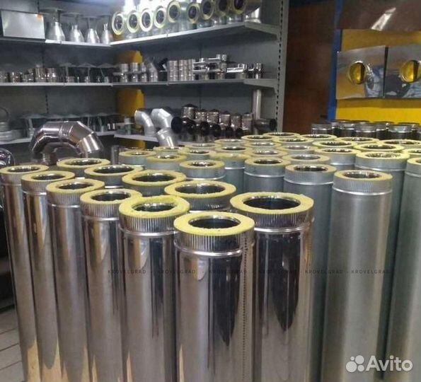 Дымоходы из нержавеющей стали Везувий