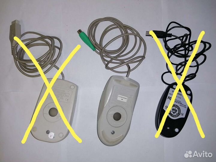 Мышь компьютерная 3 шт