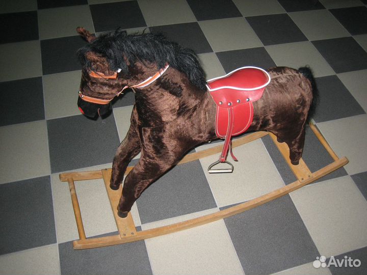 Старинная качалка-лошадка 1930-е г