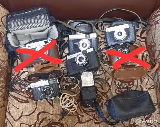 Фотоаппараты и фотопринадлежности СССР