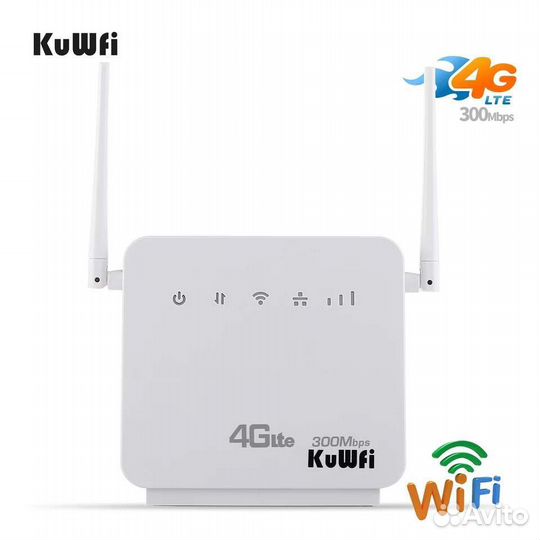 3g, 4g роутер KuWFi CPE-800 + wifi