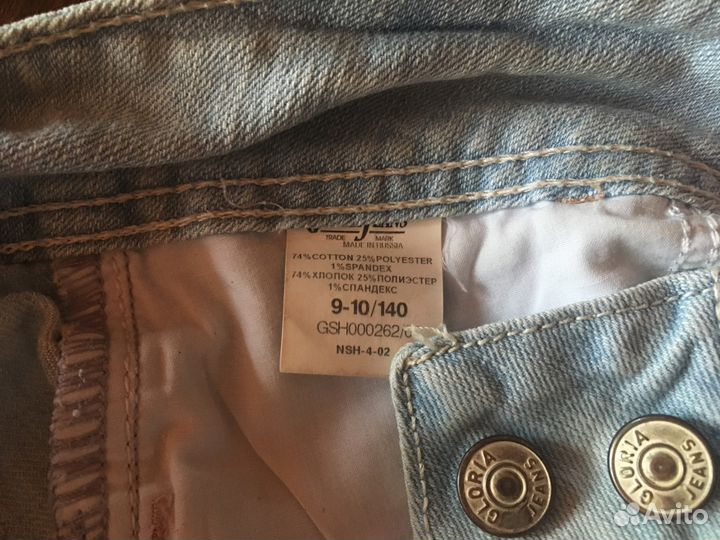 Шортики джинсовые на 9-10 лет