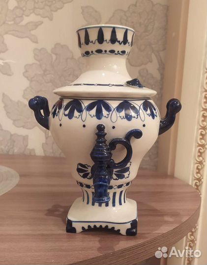 Самовар Гжель СССР