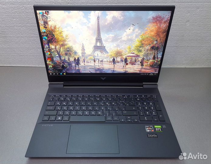 Ноутбук HP Ryzen 7 + RTX 3060