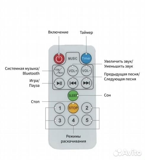 Детская электрокачель