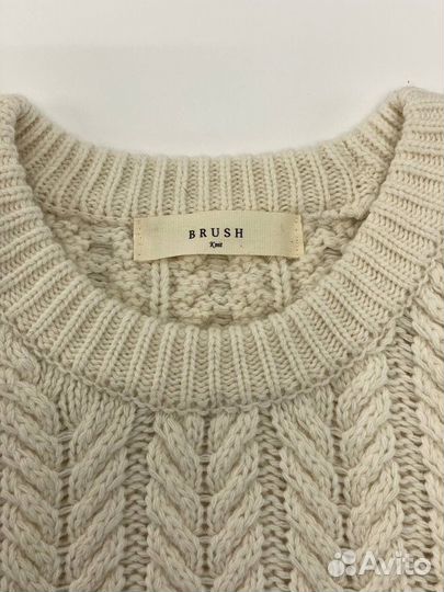 Свитер с текстурной вязкой Xs-S,новый