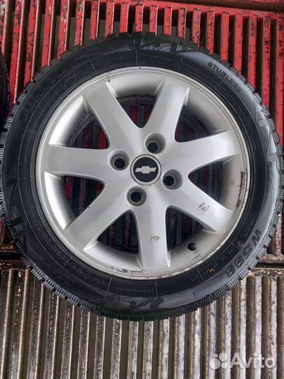 Литье диски r16 4x100 с резиной бу