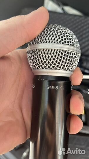 Радиомикрофон shure sm58/blx4 m17