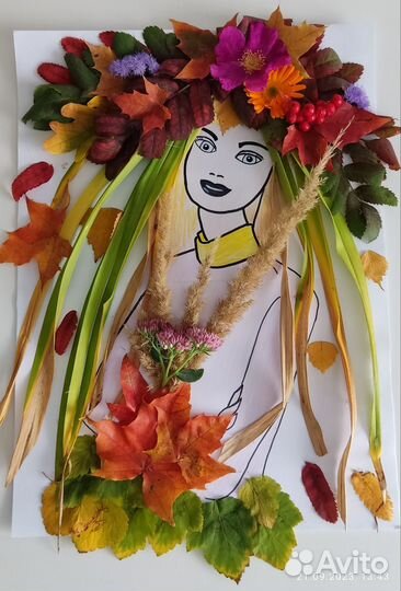 Осенняя поделка в сад и в школу