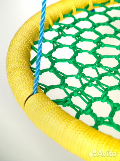 Качели гнездо Желто-Зеленые