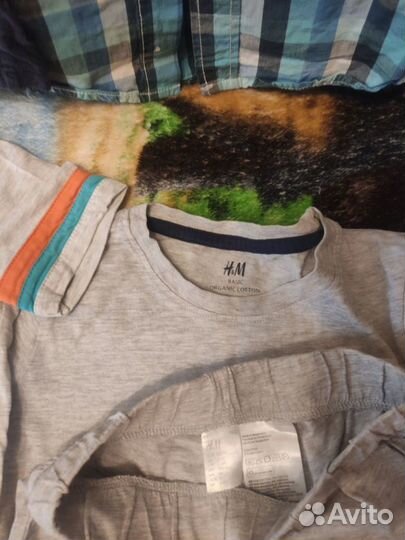 Пакет одежды для мальчика 104 (футболки, шорты)