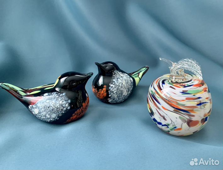 Стеклянная фигура декор для дома