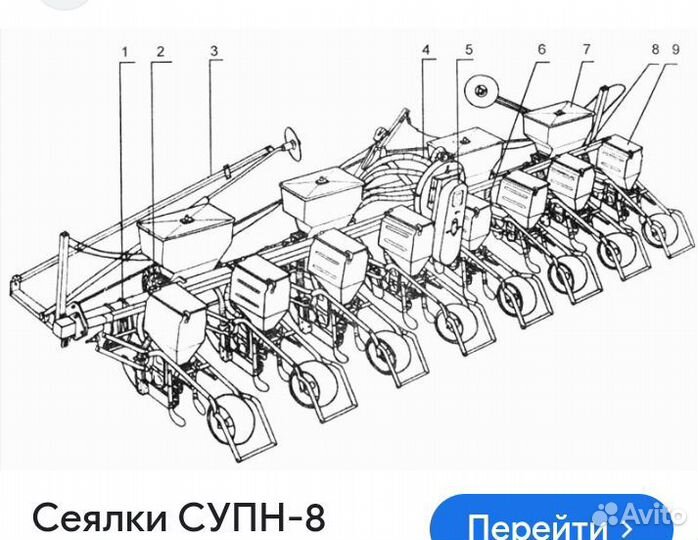Сеялка Эльворти (Червона Зирка) СУПН-8А, 1995