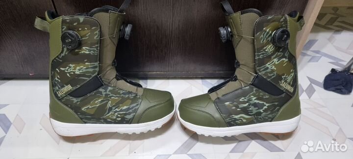 Сноубордические ботинки salomon boa sj