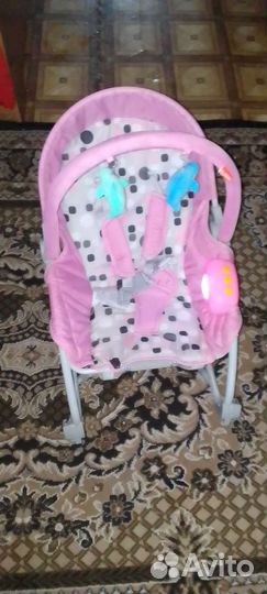 Детские качели шезлонг