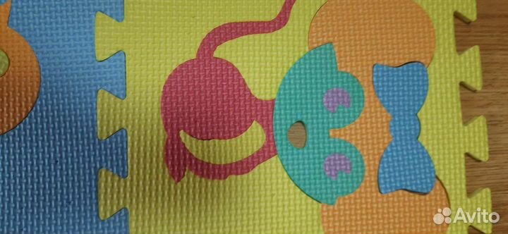 Развивающий коврик пазл пенка