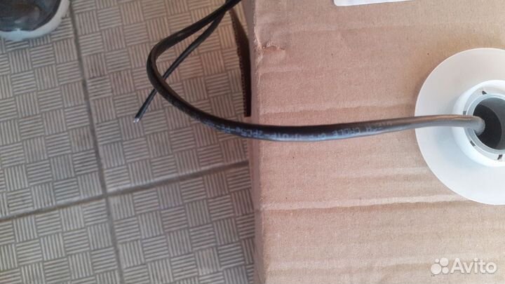 Витая пара внешняя UTP qtech 2х2х0,5 cat.5e, медь