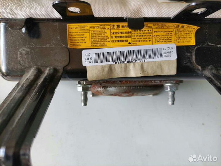 Подушка без. правая Hyundai Solaris 2010-2017