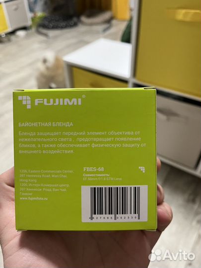 Бленда canon 50mm 1.8 STM