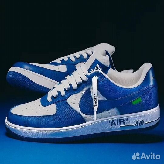 Louis Vuitton x Nike Air Force 1 Virgil Abloh Off