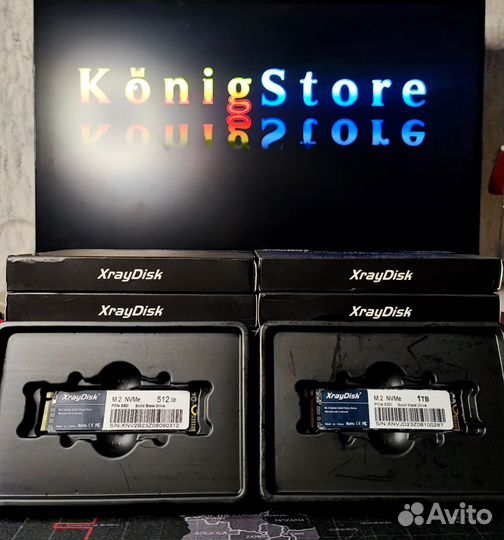 SSD M2 PCI-E X4 128/256/512/1TB Новые