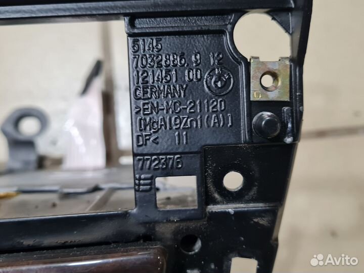 Консоль центральная BMW 730D E65 M57