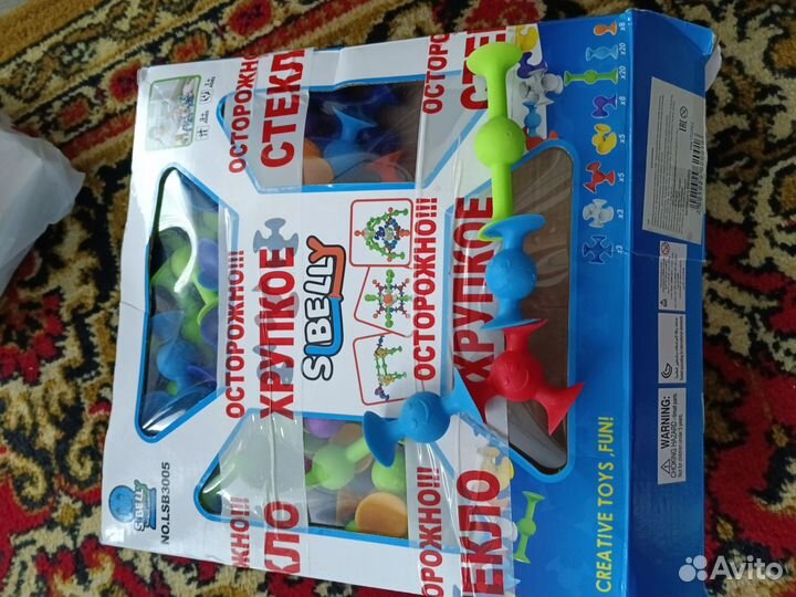 Игровой конструктор на присосках