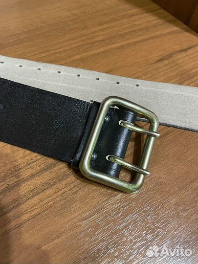 Ремень кожаный офицерский