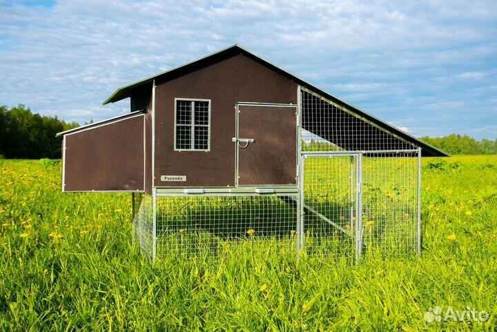 Курятник летний с выгулом