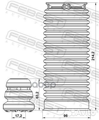 Комплект пылезащитный передний mercedes A W176, B