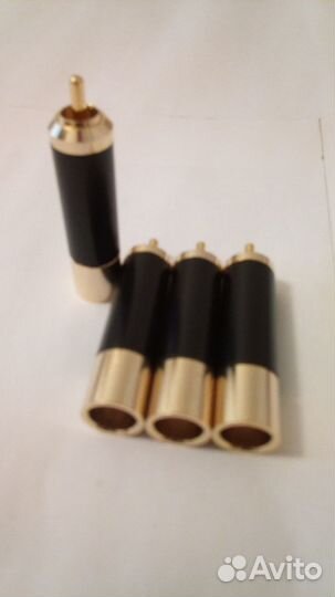 Коннекторы RCA для кабеля с диаметром до 11 мм
